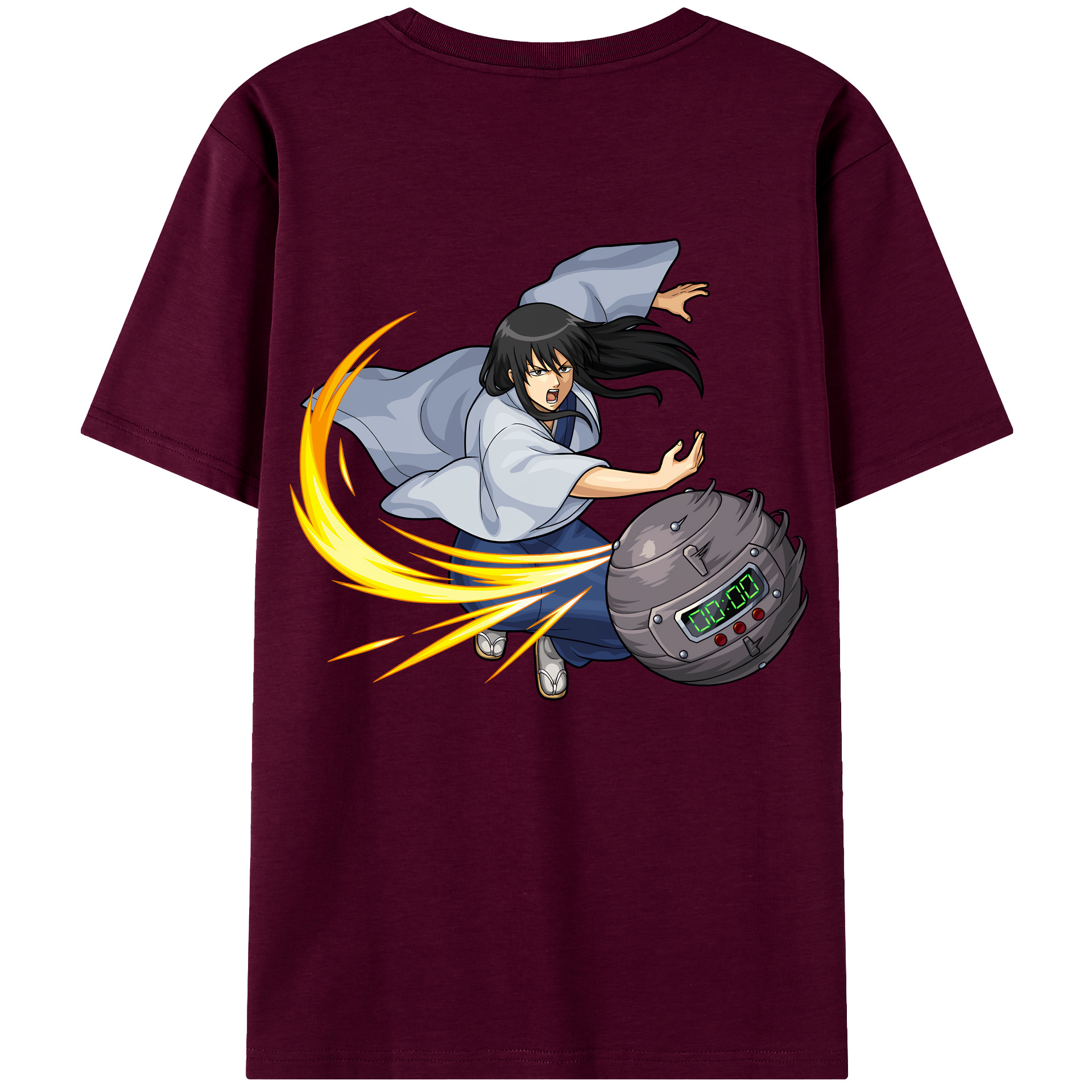 （画像用） ぎんたま 坂田銀時（さかたぎんとき） 神楽 志村新八（しむら しんぱち） GINTAMA Sakata Gintoki Kagura Shimura Shinpachi レディース半袖Tシャツ(バックプリント)